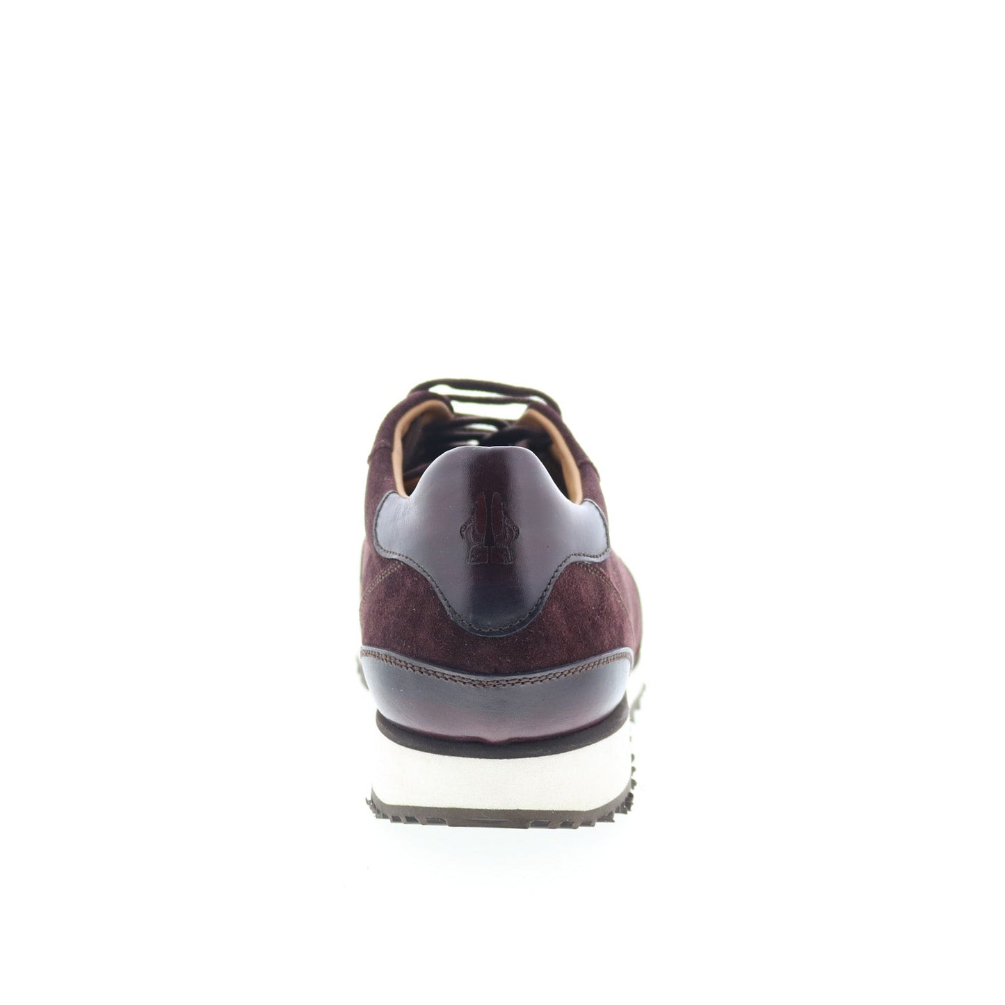 Di Bianco SB308 Mens Burgundy Suede Lace Up Lifestyle Sneakers Shoes