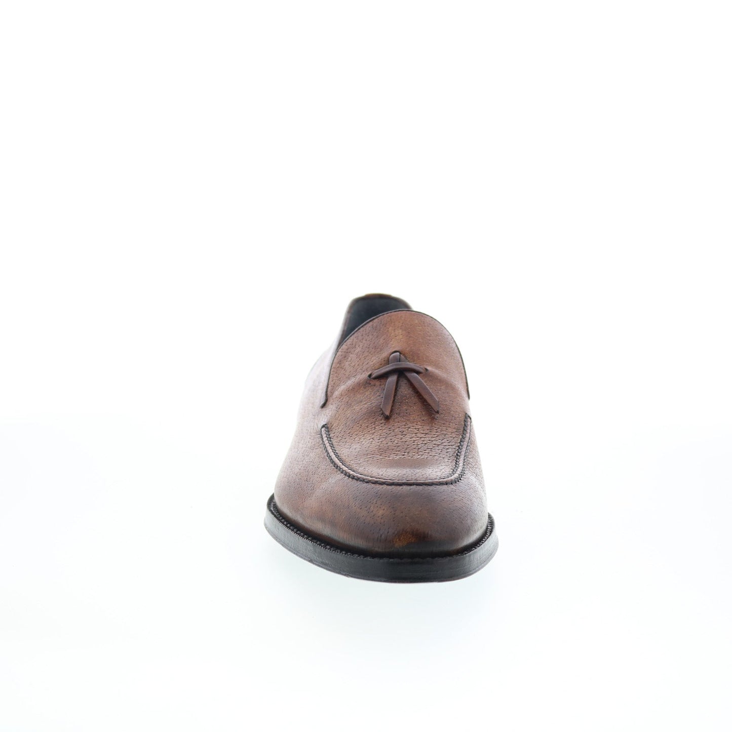 Di Bianco SBP931 Mens Brown Leather Slip On Loafers & Slip Ons Casual Shoes