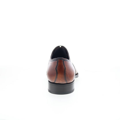 Di Bianco SBP945 Mens Brown Oxfords & Lace Ups Wingtip & Brogue Shoes
