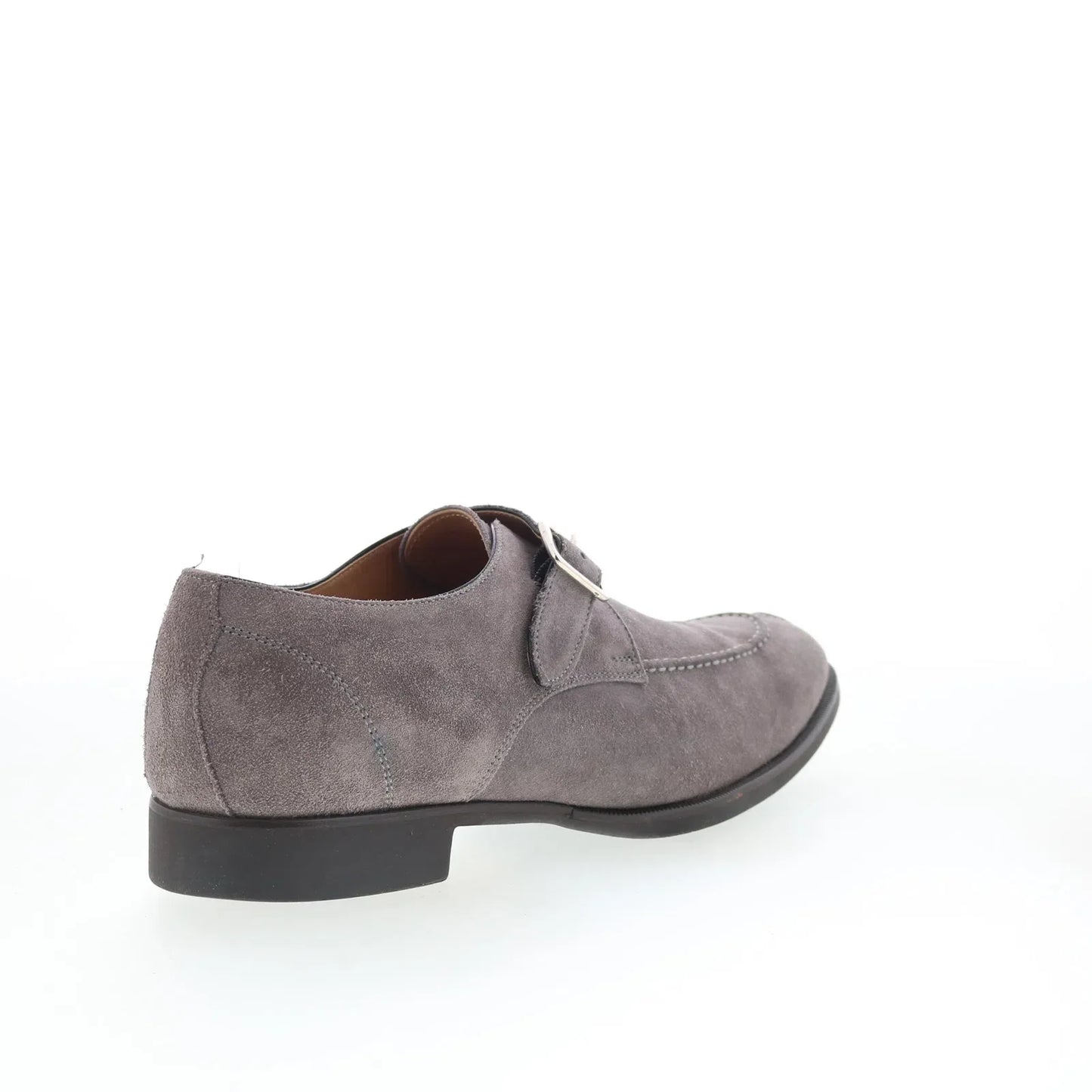 Di Bianco SC542 Mens Gray Suede Loafers & Slip Ons Casual Shoes