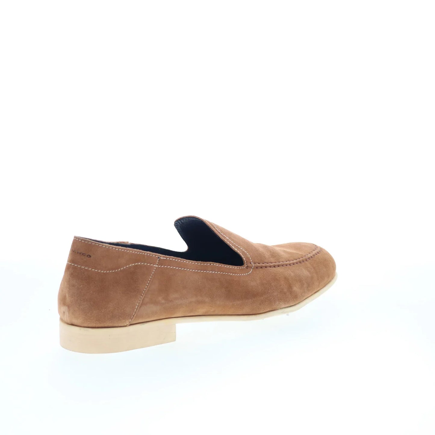 Di Bianco Salino Mens Brown Suede Slip On Loafers & Slip Ons Casual Shoes