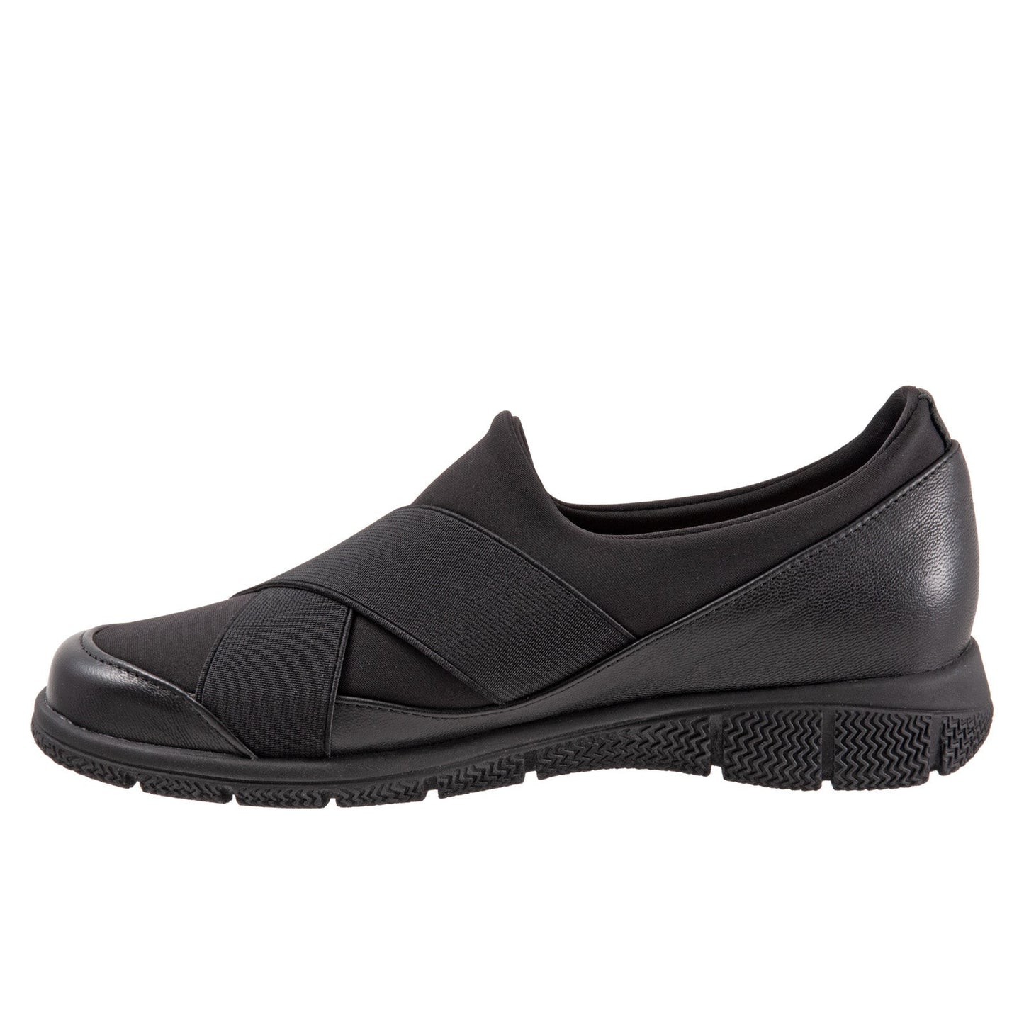 Trotters Urbana T2167-007 Womens Black Leather Lifestyle Sneakers Shoes