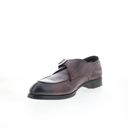 Di Bianco Treviso Mens Brown Leather Loafers & Slip Ons Casual Shoes