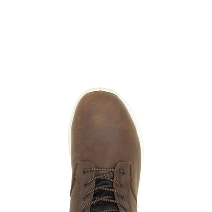Wolverine Shiftplus LX DSPRG Waterproof Mid Mens Brown Wide Work Boots