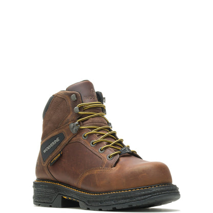 Wolverine Hellcat Ultraspring Waterproof CarbonMax 6" Mens Brown Work Boots