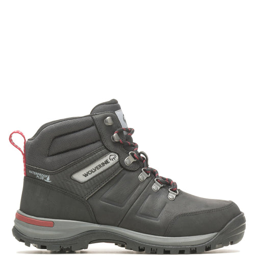 Wolverine Chisel 2 Waterproof 6" W230027 Mens Black Wide Work & Safety Boots
