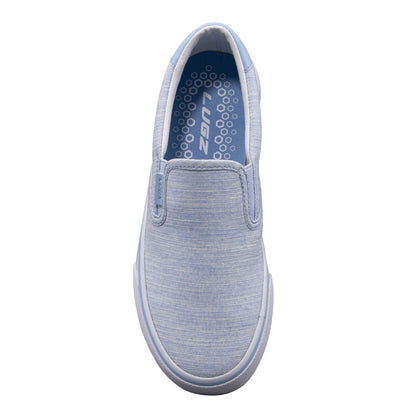Lugz Clipper WCLIPRTC-4573 Womens Blue Canvas Lifestyle Sneakers Shoes