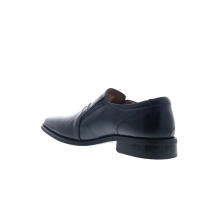 La Milano Hank A1052 Mens Brown Leather Loafers & Slip Ons Casual Shoes