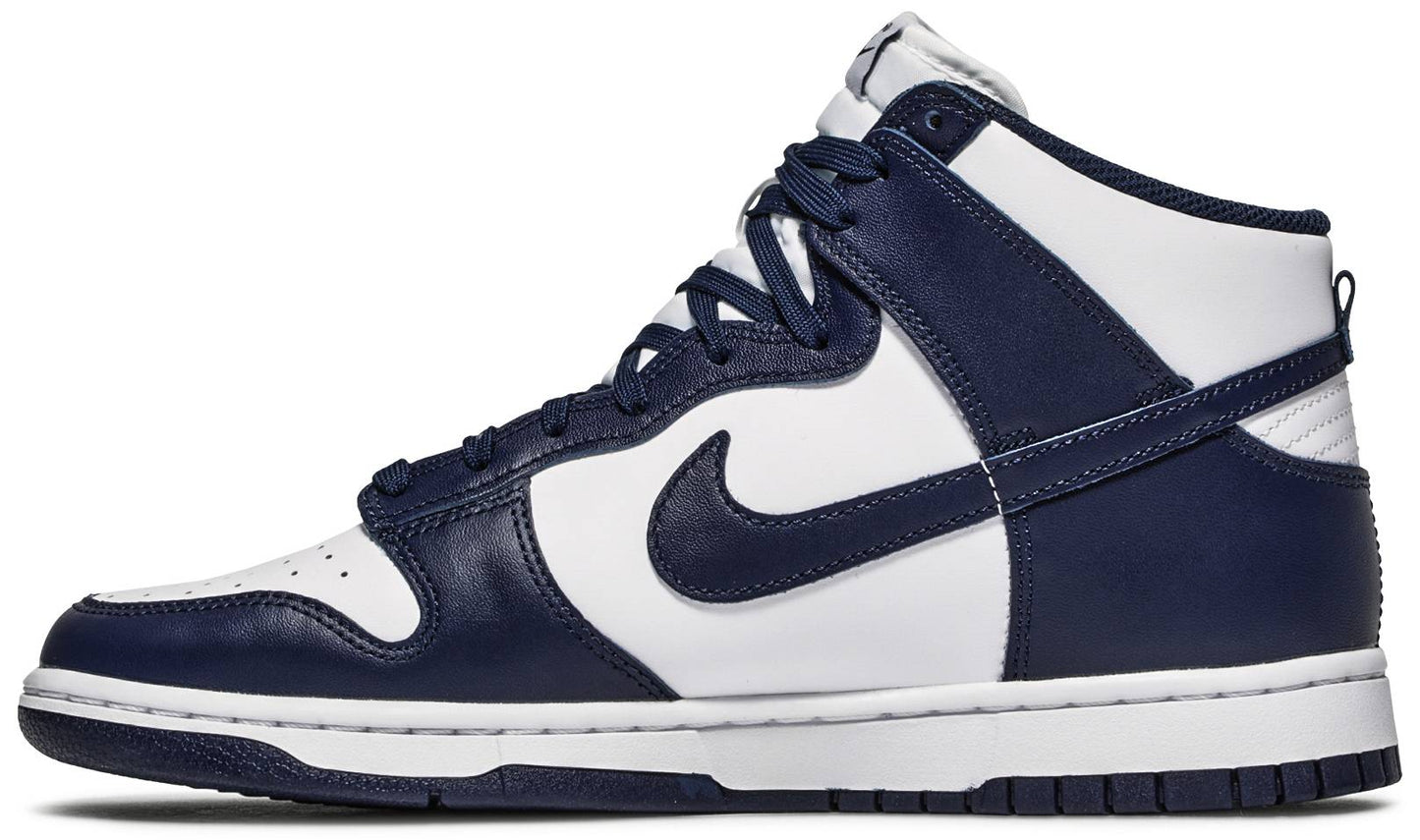 Nike Mens Dunk High Sneakers - 'Midnight Navy'