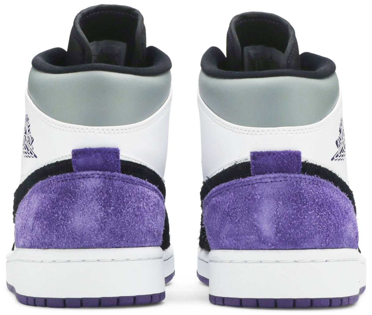 Nike Mens Air Jordan 1 Mid SE Sneakers - 'Varsity Purple'