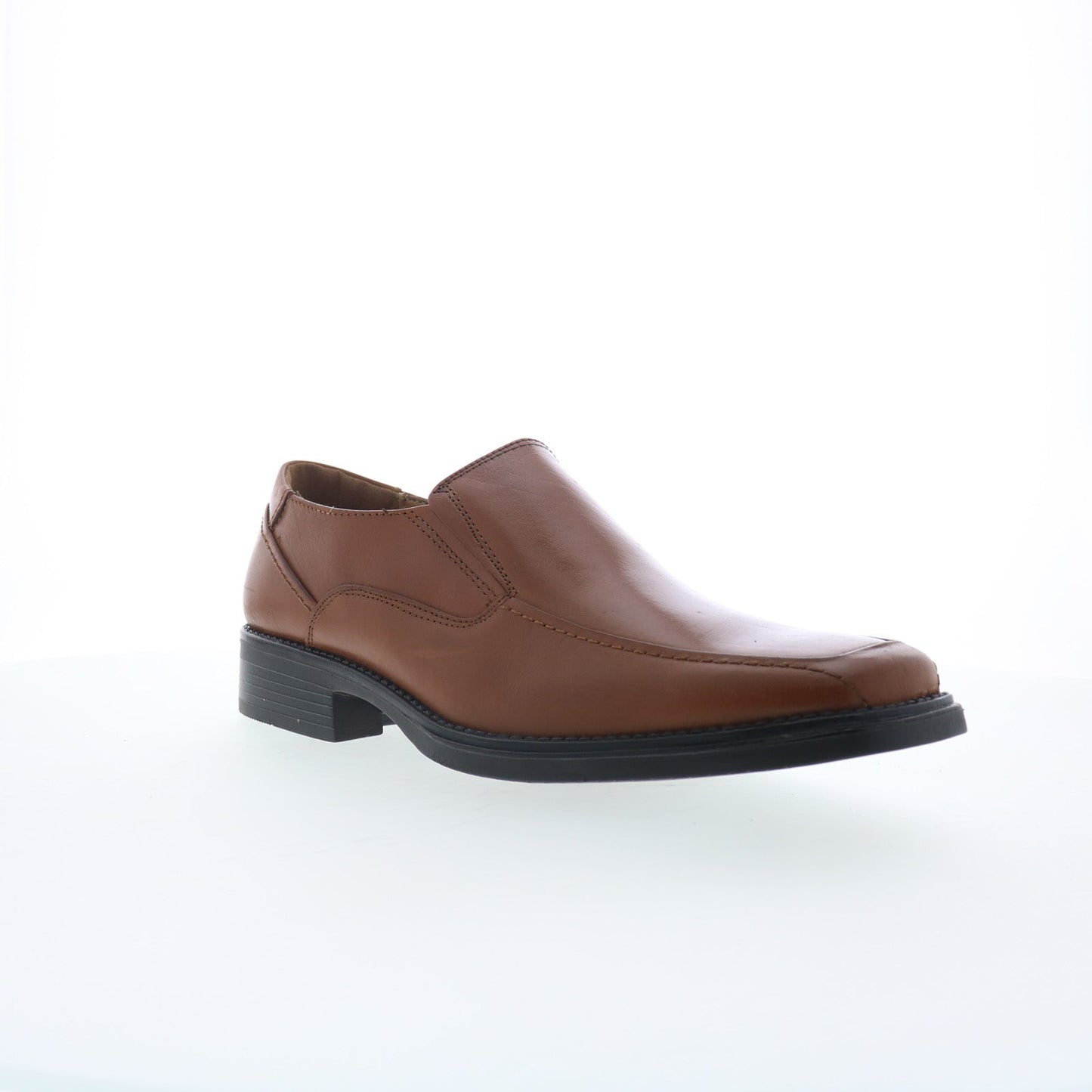 La Milano A656124 Mens Brown Leather Loafers & Slip Ons Casual Shoes