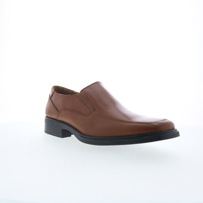 La Milano A656124 Mens Brown Leather Loafers & Slip Ons Casual Shoes
