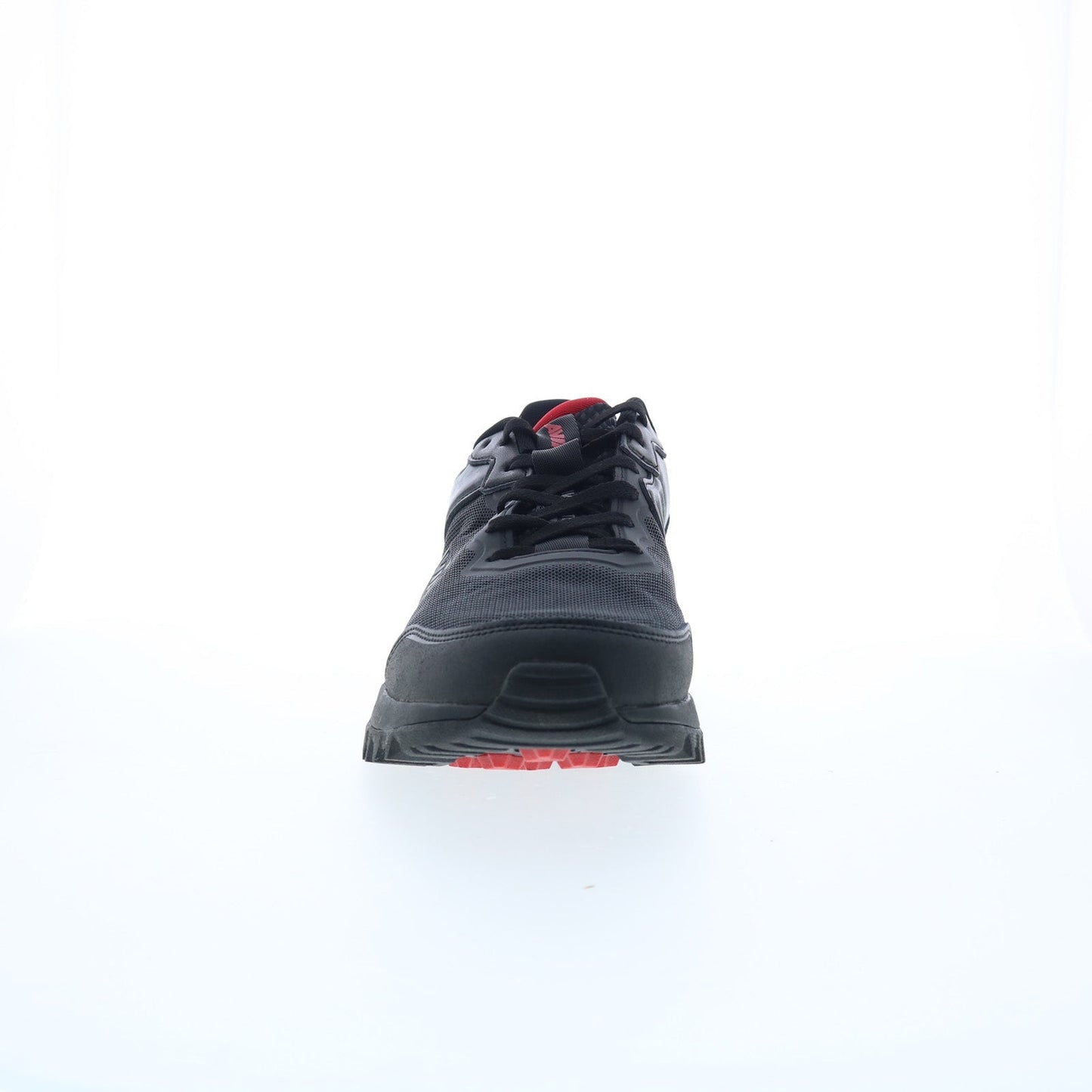 Avia Avi-Ultra AA50038MBRB Mens Black Leather Lace Up Athletic Hiking Shoes
