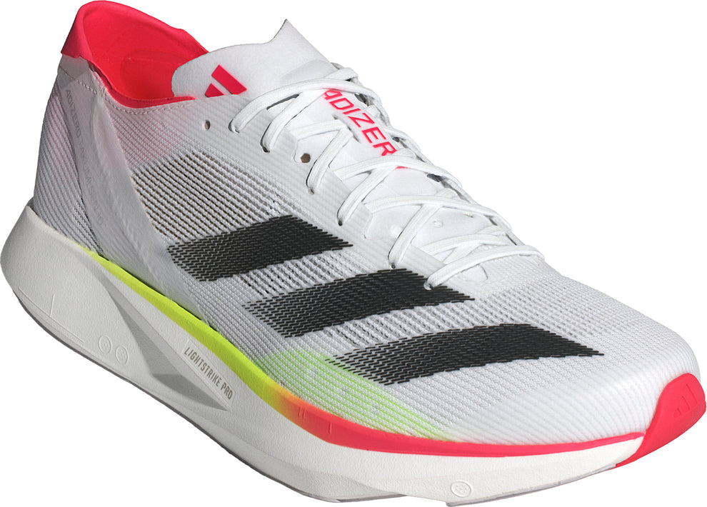 Adizero Takumi Sen 10 Women's :Cloud White | Lucid Red