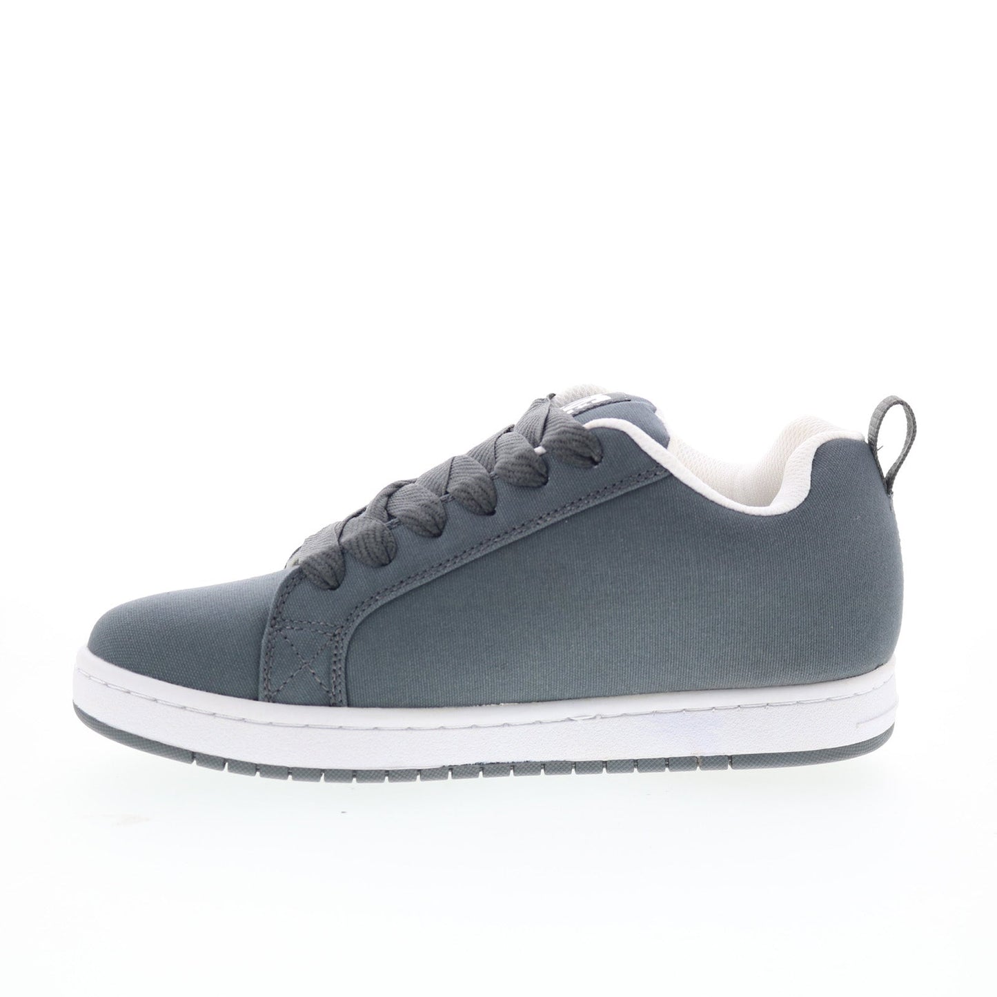 DC Court Graffik TX ADYS100591-GRW Mens Gray Skate Inspired Sneakers Shoes