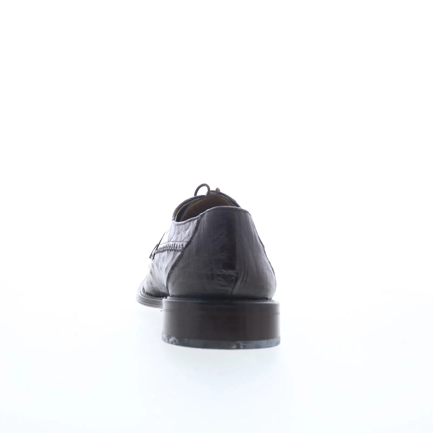 Ferrini Alligator Ostrich 3747 Mens Brown Oxfords & Lace Ups Casual Shoes
