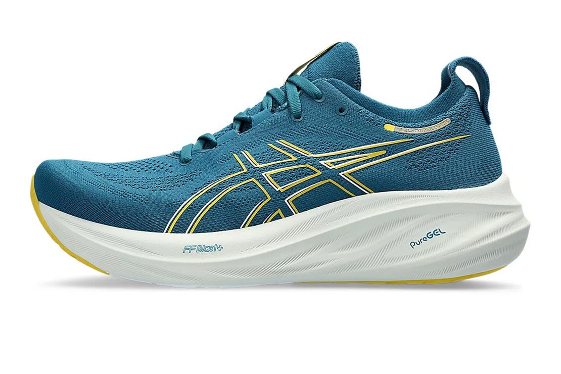 Gel-Nimbus 26 Men's :Evening Teal | Light Mustard