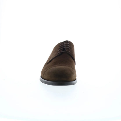 Pastori by Di Bianco Avitus Mens Brown Oxfords & Lace Ups Cap Toe Shoes