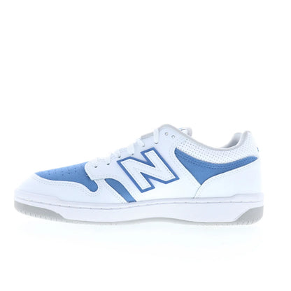 New Balance 480 BB480LRB Mens White Leather Lifestyle Sneakers Shoes