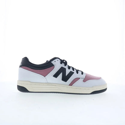 New Balance 480 BB480LTE Mens White Leather Lifestyle Sneakers Shoes