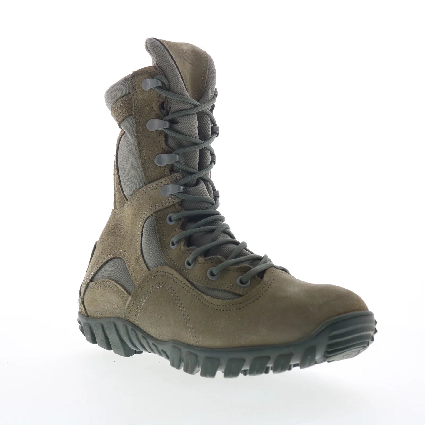 Belleville Sabre Made In USA 693 Mens Gray Suede Lace Up Tactical Boots