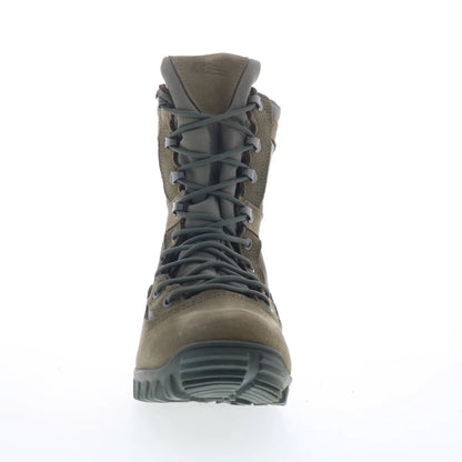 Belleville Sabre Made In USA 693 Mens Gray Suede Lace Up Tactical Boots