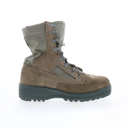Belleville Hot Weather Steel Toe Made In USA Mens Gray Wide Tactical Boots