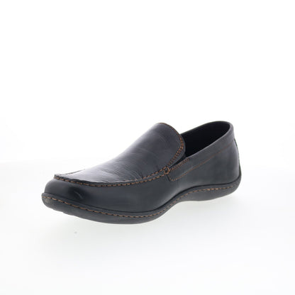 Born Caleb BM0008003 Mens Black Leather Loafers & Slip Ons Casual Shoes