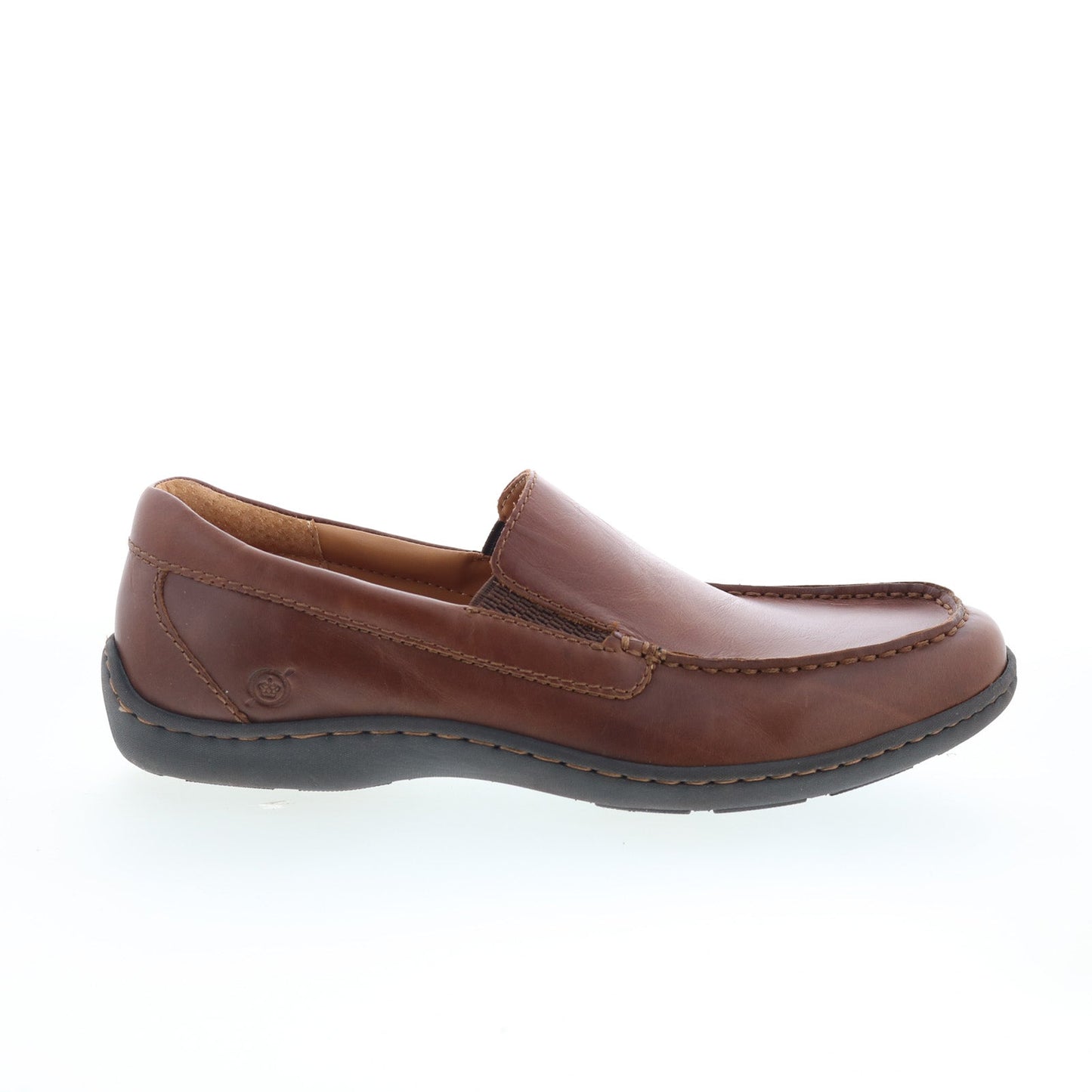 Born Brompton II BM0010716 Mens Brown Loafers & Slip Ons Casual Shoes