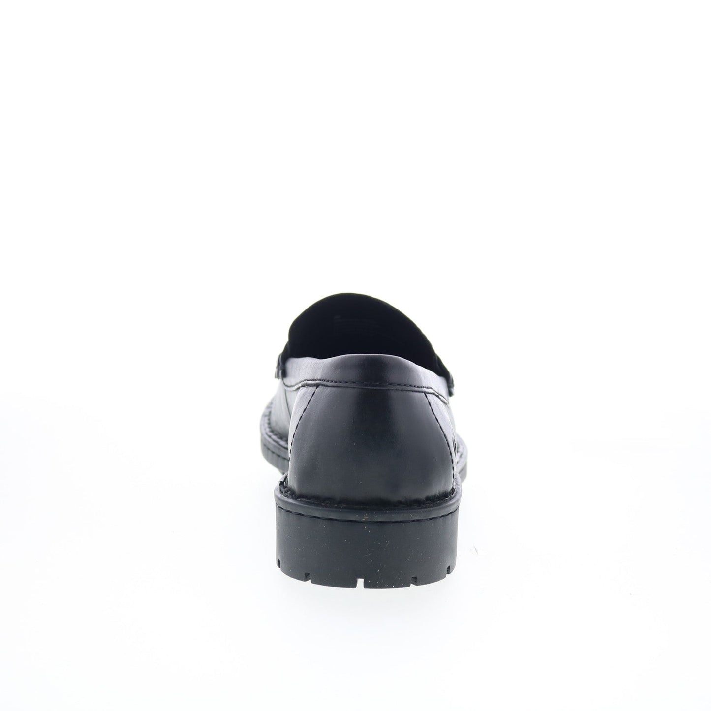 Born Langley BM0018703 Mens Black Leather Loafers & Slip Ons Penny Shoes