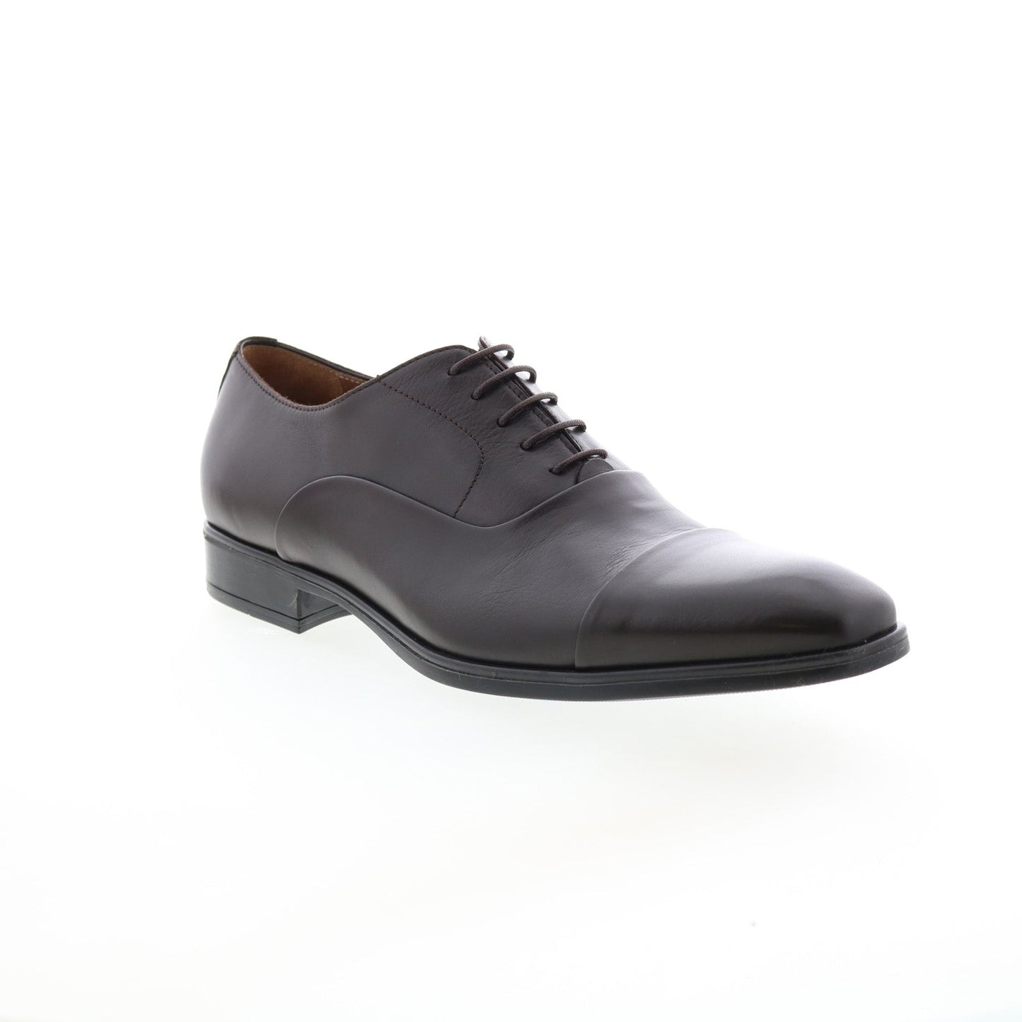 Bruno Magli Locascio BM1LOCC0P Mens Brown Oxfords & Lace Ups Cap Toe Shoes