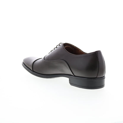 Bruno Magli Locascio BM1LOCC0P Mens Brown Oxfords & Lace Ups Cap Toe Shoes
