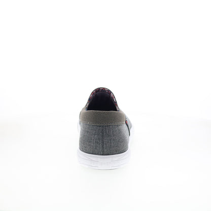 Ben Sherman Percy Slip On BNM00104-2GYC Mens Gray Lifestyle Sneakers Shoes