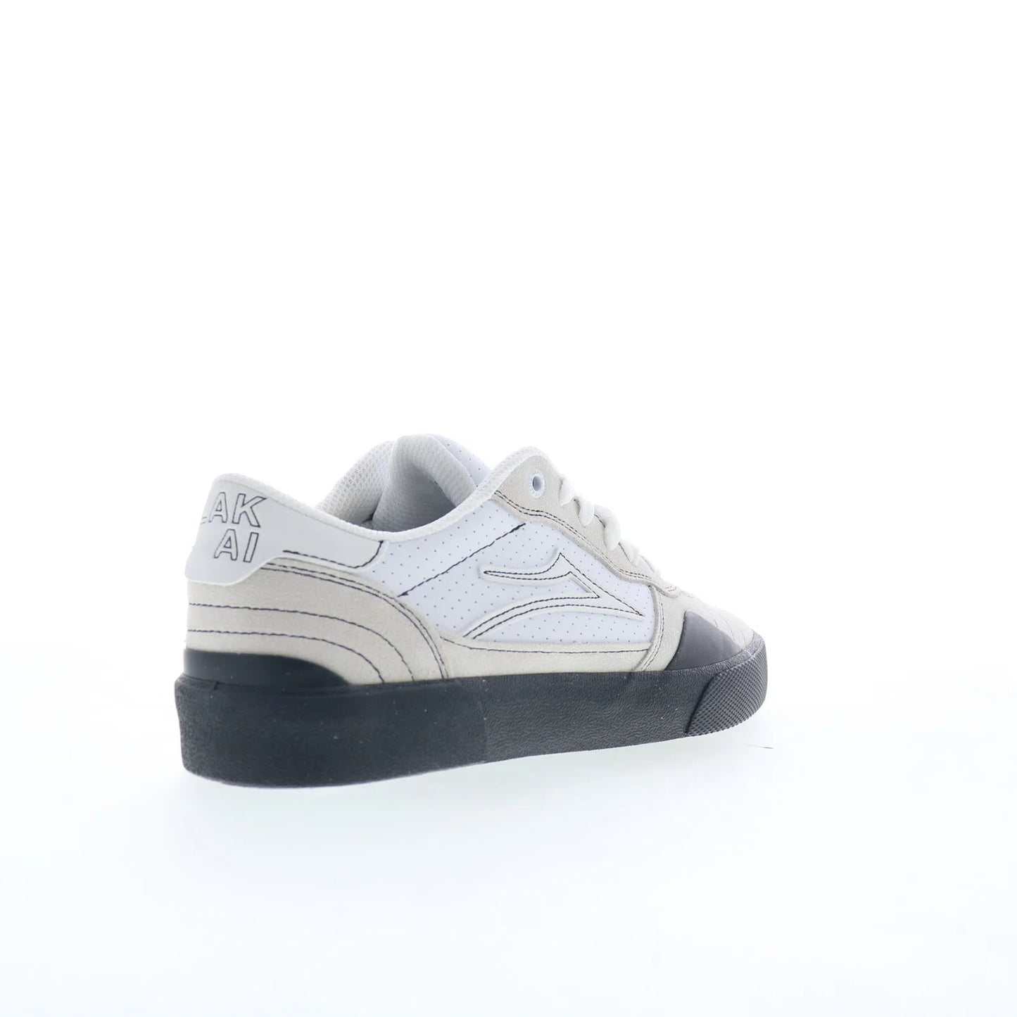 Lakai Cambridge Elite Mens White Suede Skate Inspired Sneakers Shoes