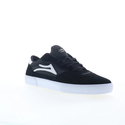 Lakai Cambridge Mens Black Suede Lace Up Skate Inspired Sneakers Shoes