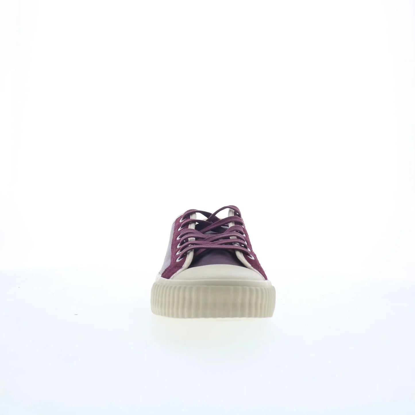 PF Flyers Center LO Vintage Mens Red Leather Lifestyle Sneakers Shoes