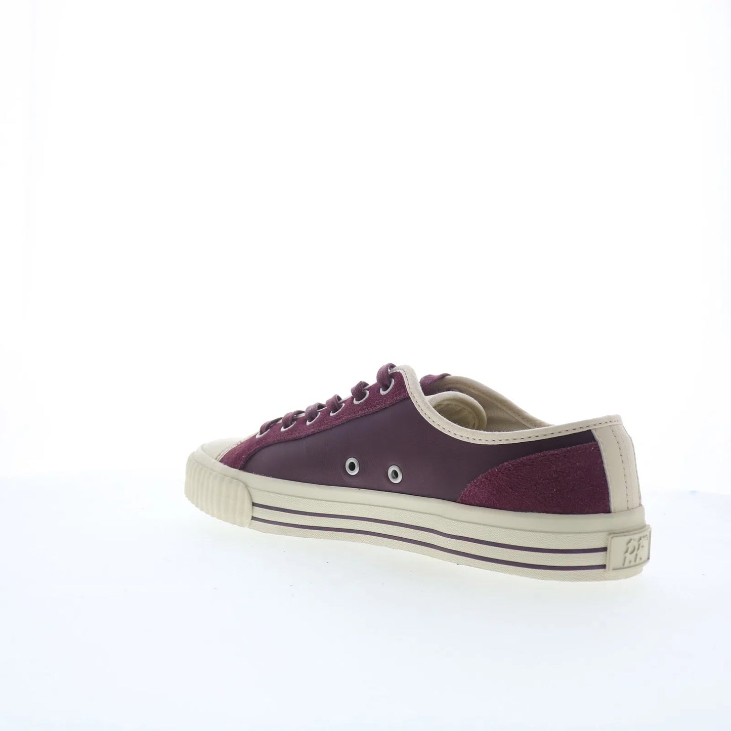PF Flyers Center LO Vintage Mens Red Leather Lifestyle Sneakers Shoes