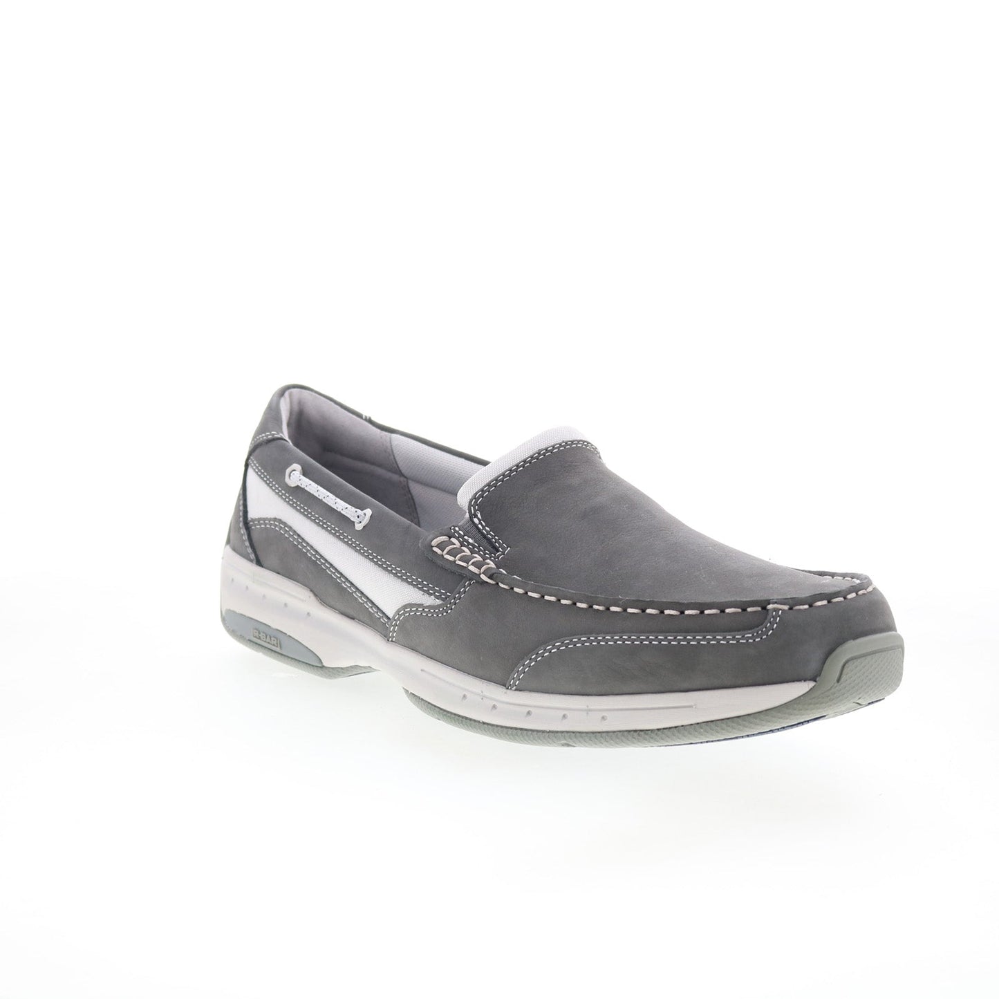 Dunham Captain Venetian Mens Gray Loafers & Slip Ons Boat Shoes