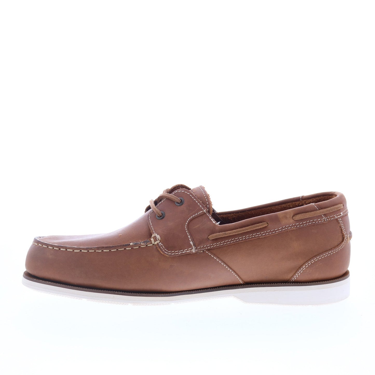 Rockport Southport Boat Shoe CI8763 Mens Brown Wide Loafers Boat Shoes