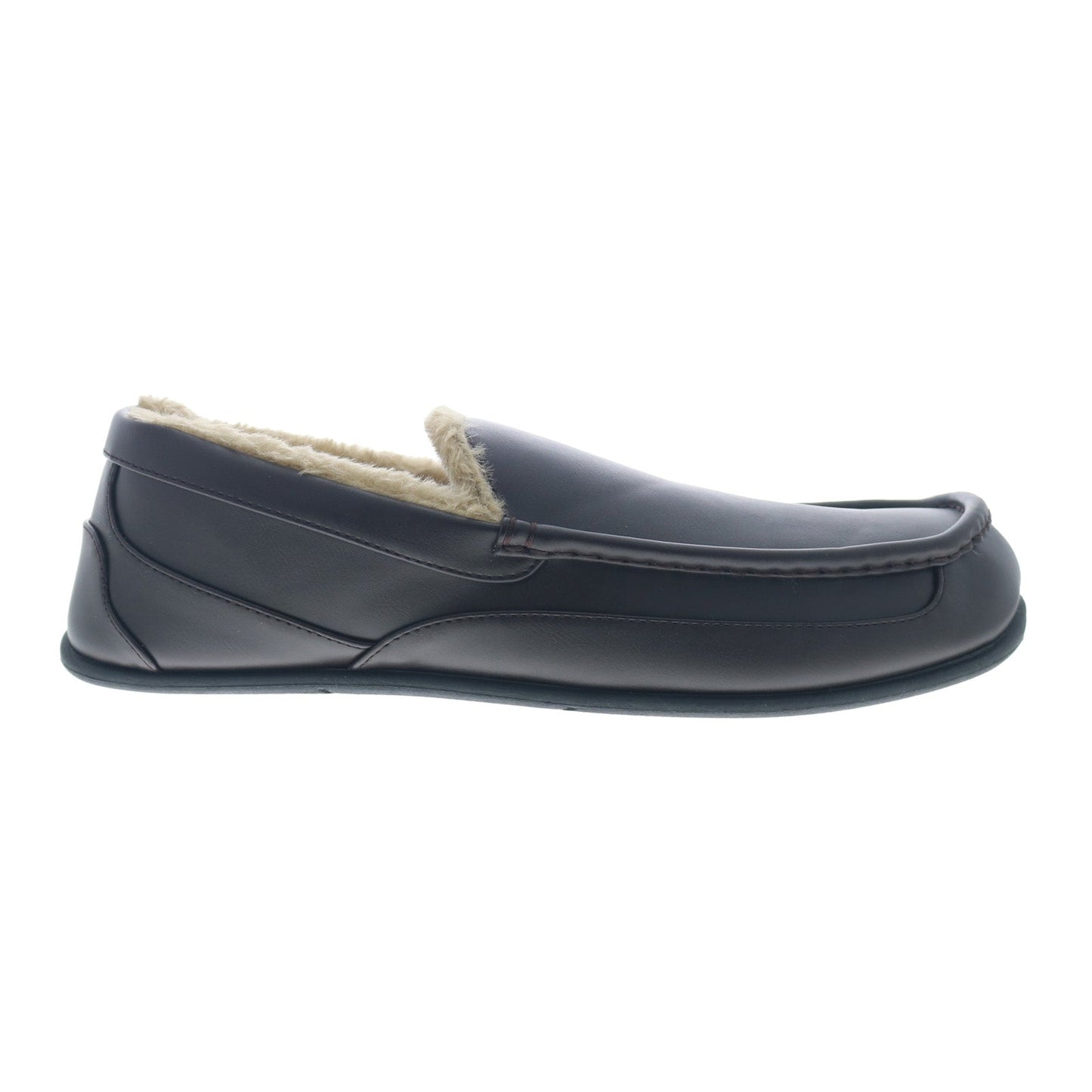 Rockport Warwick Loafer CJ1759 Mens Brown Synthetic Loafer Slippers Shoes