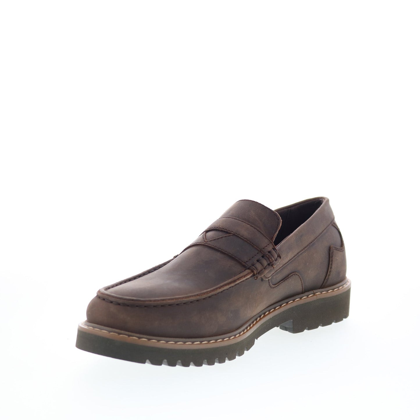 Rockport Maverick Penny CJ3771 Mens Brown Loafers & Slip Ons Penny Shoes