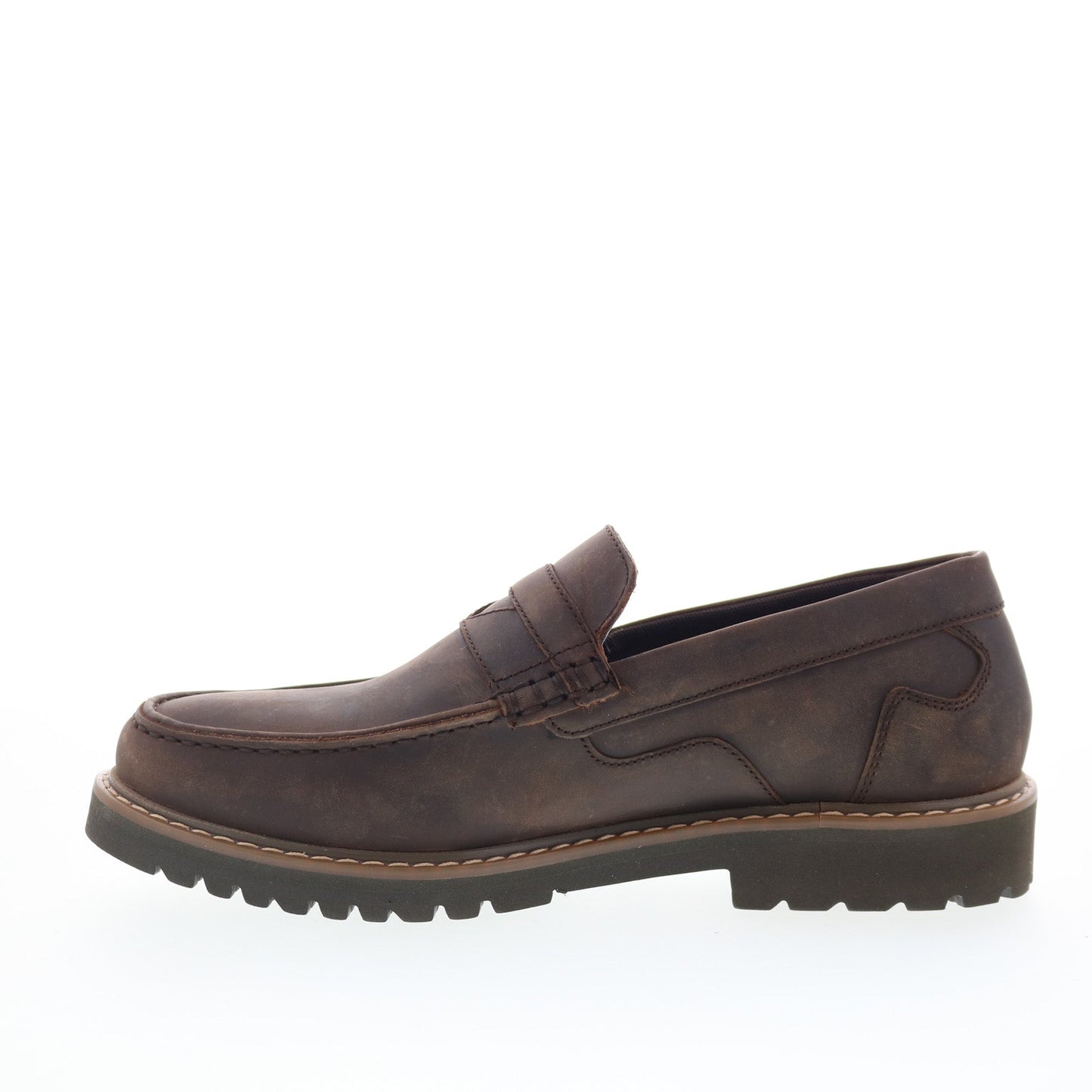 Rockport Maverick Penny CJ3771 Mens Brown Loafers & Slip Ons Penny Shoes