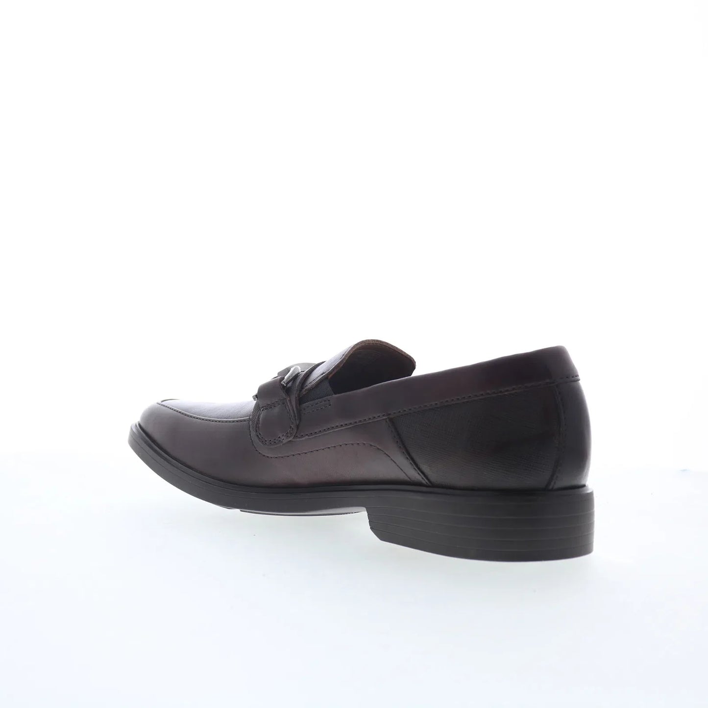 Clarks Clarkslite Bit Mens Red Wide Loafers & Slip Ons Casual Shoes