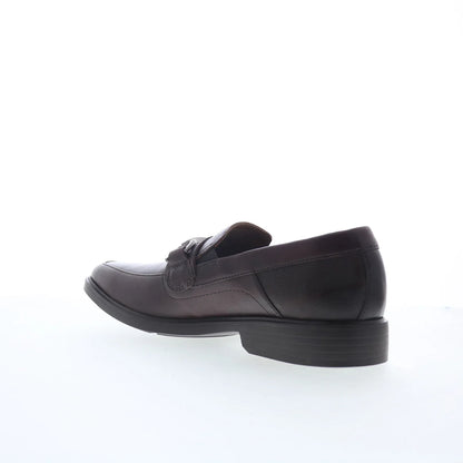 Clarks Clarkslite Bit Mens Red Wide Loafers & Slip Ons Casual Shoes