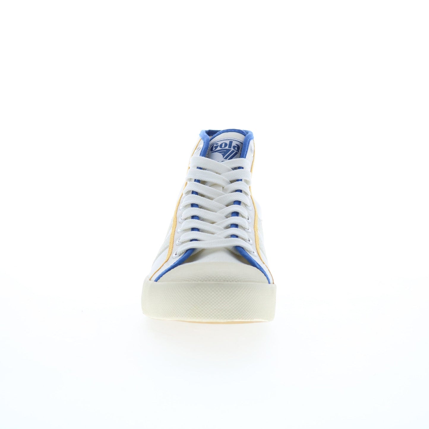 Gola Coaster Smash High CLB391 Womens White Canvas Lifestyle Sneakers Shoes