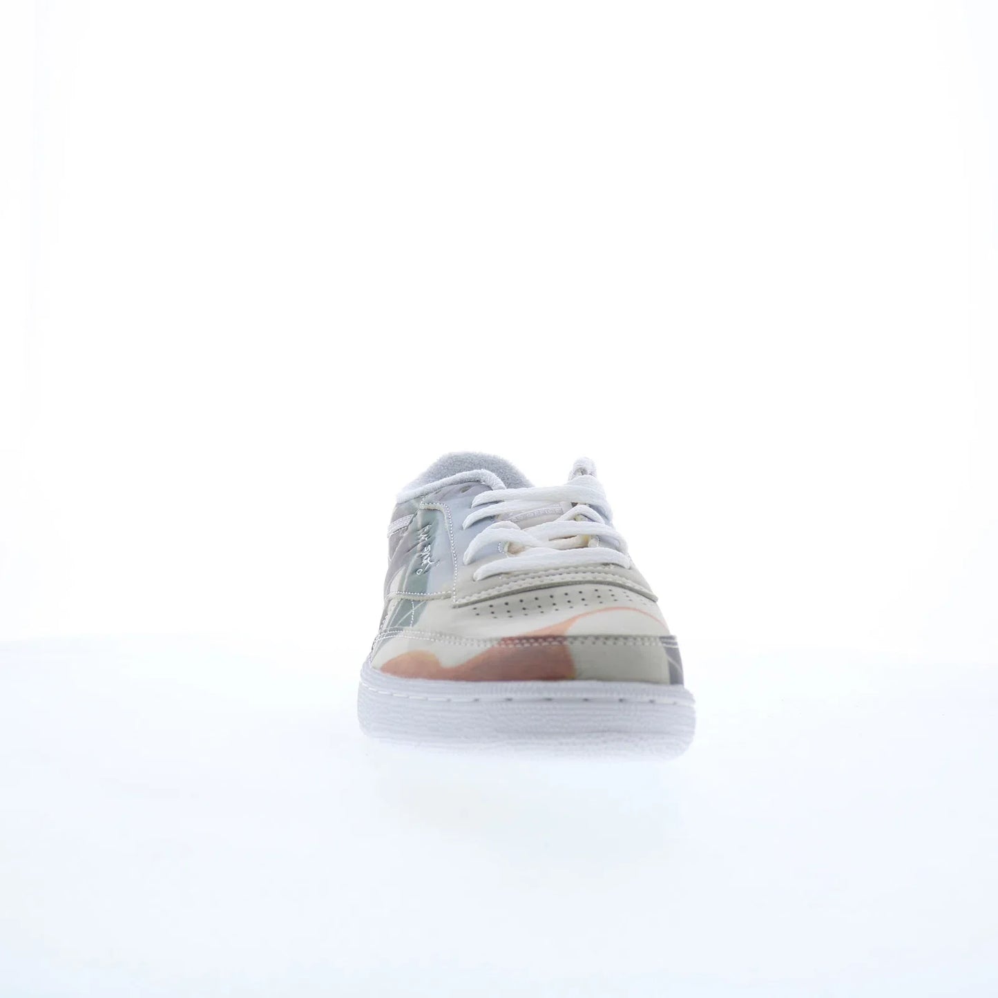 Reebok Club C 85 Eames Office Mens Gray Leather Lifestyle Sneakers Shoes