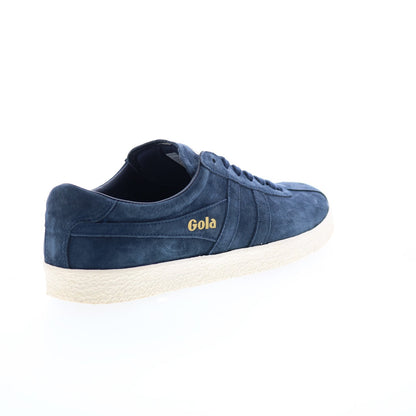 Gola Trainer Suede CMA558 Mens Blue Suede Lace Up Lifestyle Sneakers Shoes