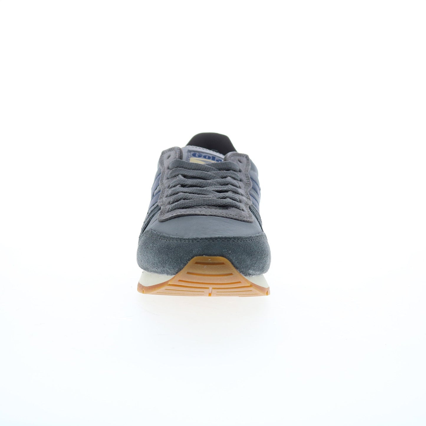 Gola Daytona Chute CMB363 Mens Gray Suede Lace Up Lifestyle Sneakers Shoes