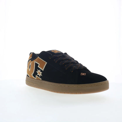 DC Court Graffik DC01661009-BKWHEA Mens Black Skate Inspired Sneakers Shoes
