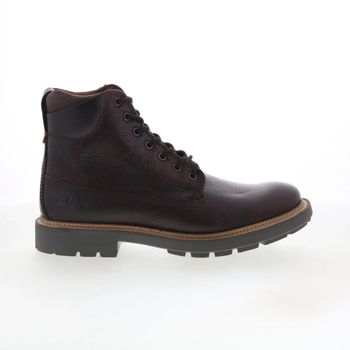 Clarks Craftdale 2 Hi 26169002 Mens Brown Leather Casual Dress Boots
